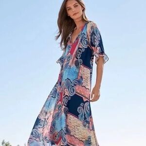 Johnny Was Jade Cordelia Dress